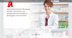 Desktop Screenshot of ludwigs-apotheke-eging.de